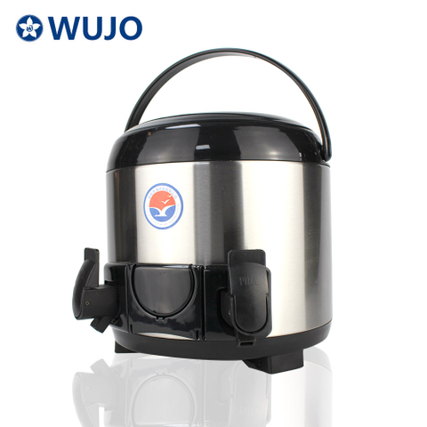 Wholesale Stainless Steel Milk Tea Barrel Hot Milk Tea Bucket Water Barrel Thermo 6L 8L 10L 12L