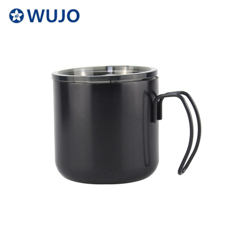 Wujo Double Wall Stainless Steel Insulated Beer Mug
