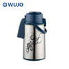 3L Good Price Pump Dispenser Tea Water Thermal Thermos Glass Refill Metal Air Coffee Pot