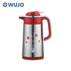 1L-1.9L Silver Glass Refill Stainless Steel Thermos Tea Coffee Pot