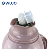 WUJO OEM ODM Hot Water Thermos Cheap Heavy Plastic Vacuum Flask with Glass Liner