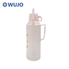 WUJO 2 Liter Cheap Vacuum Insulated Plastic Water Flask with Glass liner