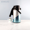 WUJO 24hr Hot Water Tea Carafe Stainless Steel Coffee 3l Thermos with Glass Inside