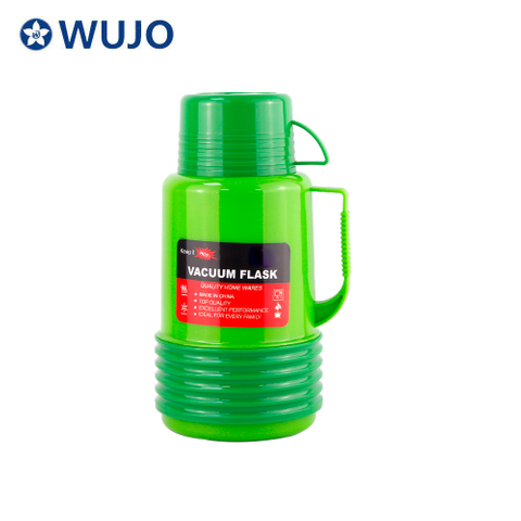 Manufacturer Cheap Two Cups Hot 24hr Coffee Tea Water Plastic Glass inside Flask from China WUJO