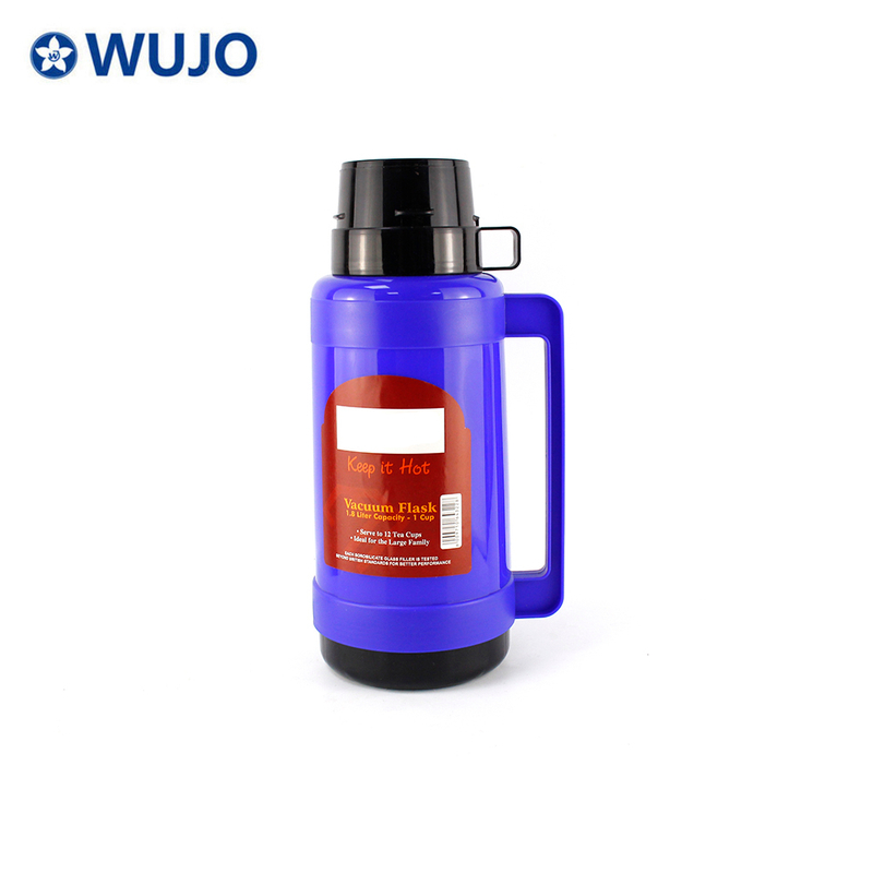 Factory 1L / 1.8Liter Hot 24h Hot Cold Vacuum Insulated Tea Thermos Plastic
