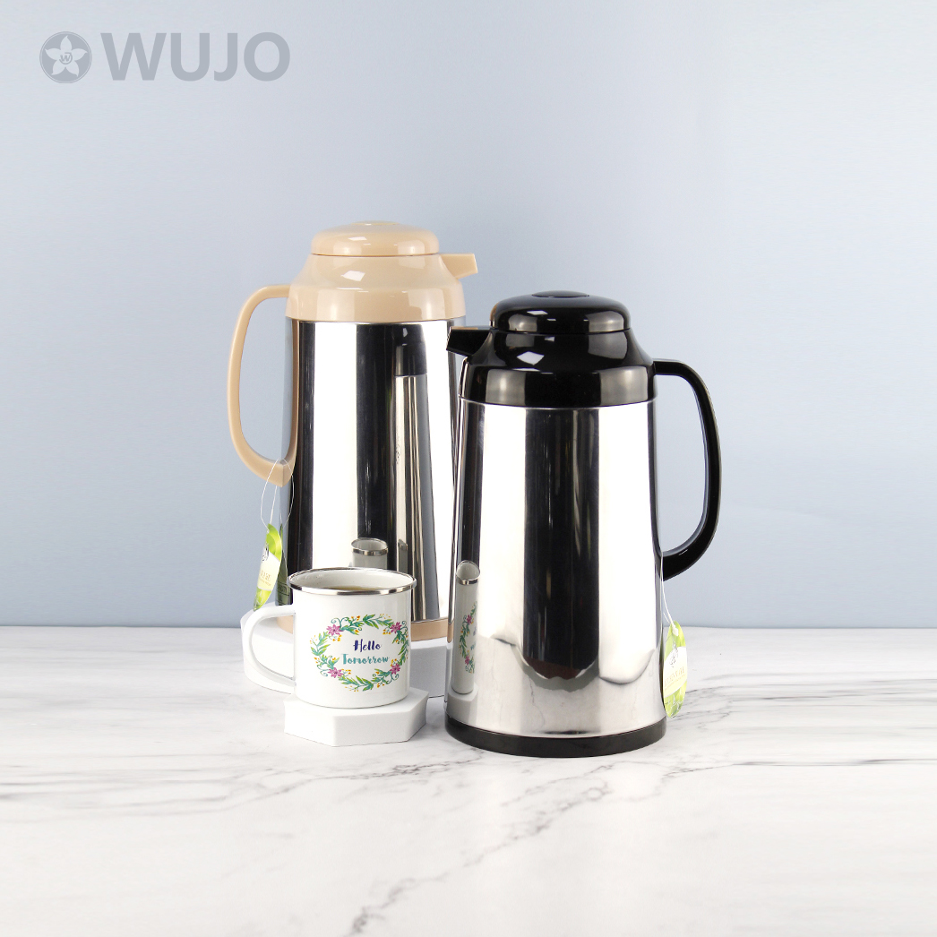 Factory Good Price Stainless Steel Insulated Thermal Vacuum Arabic Flask Pot with glass refill