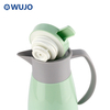 Manufacturer Green 24hr Hot Cold Water Coffee Thermal Insulated Plastic Glass Vacuum Coffee Pot 