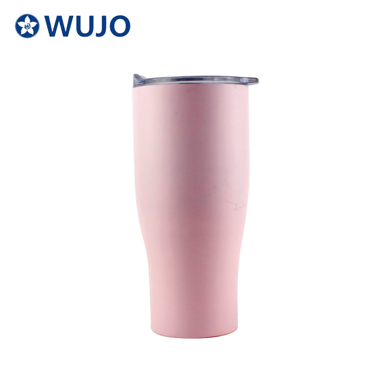 Wujo European Style Double Wall Stainless Steel Beer Mug