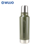 1L 1.5L 2.0L WUJO High Quality Double Wall Stainless Steel Vacuum Water Bottle