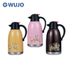 WUJO Afghanistan Double Wall Vacuum Insualted Ss Arabic Coffee Pot for Airline