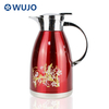 WUJO Marble Double Wall SS Tea Coffee Pot 