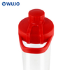 Wujo High Quality Transparent Sports Plastic Water Bottle