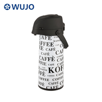 WUJO Wholesale Best Selling Bangladesh Pump Vacuum Air Pressure Coffee Pot