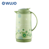 Glass Refill Press Button Arabic Thermal Vacuum Flask with Stainless Steel Body