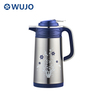 1L-1.9L Silver Glass Refill Stainless Steel Thermos Tea Coffee Pot
