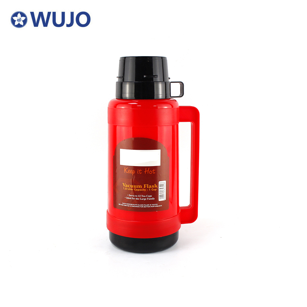 Factory 1L / 1.8Liter Hot 24h Hot Cold Vacuum Insulated Tea Thermos Plastic