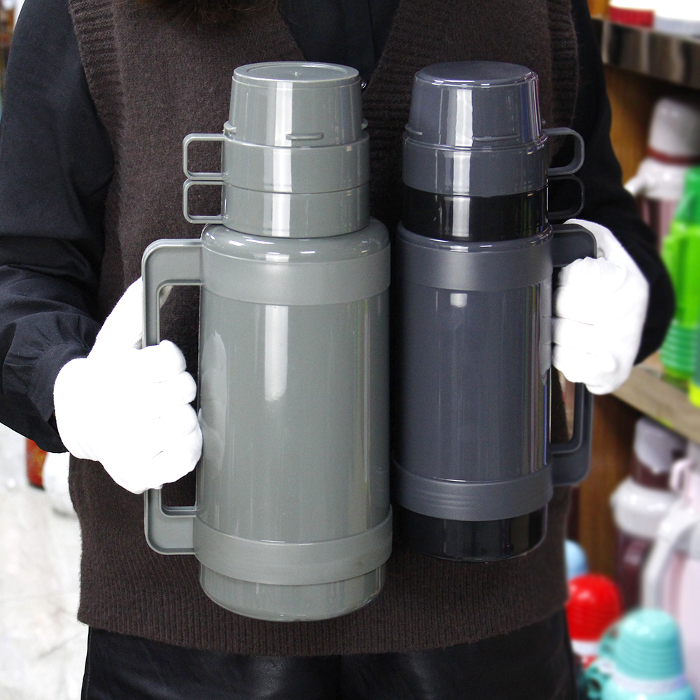 Manufacturer 1l 1.8l Portable 24hr Hot Vacuum Insulated Thermal Plastic Termos