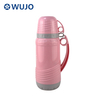 1L 1.8L Pink Cute Glass Lined Coffee Thermos Tea Water Vacuum Travel Plastic Flask
