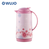 Glass Refill Press Button Arabic Thermal Vacuum Flask with Stainless Steel Body