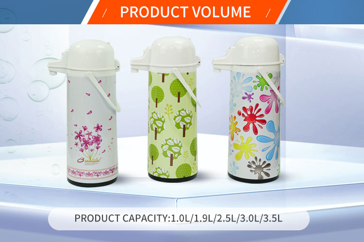 WUJO Coffee Tea Thermos Plastic Airpot