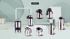 WUJO 24hr 2 Liter Hot Cold Water Coffee Tea Silver Double Wall Stainless Steel Thermo