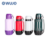 Three Cups Plastic Glass Lined 24hr Hot Cold Vacuum Flask & Thermos Manufacturer