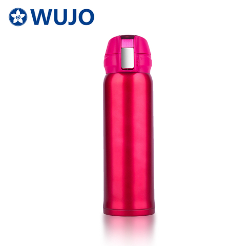 Wujo Wholesale Colorful Stainless Steel Insulated Water Bottle