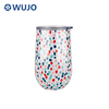 Wujo Small Capacity Colorful Double Wall Stainless Steel Beer Mug