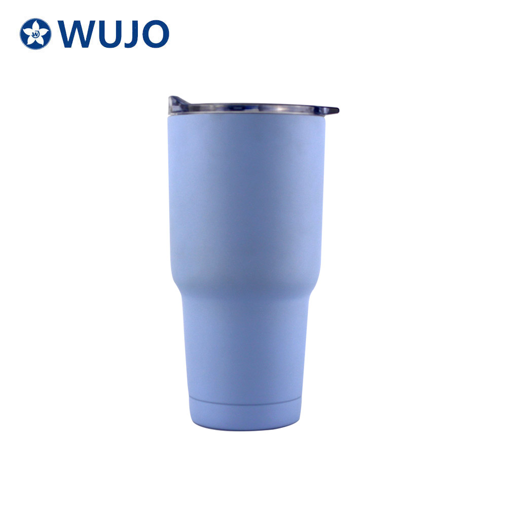 Wujo European Style Double Wall Stainless Steel Beer Mug