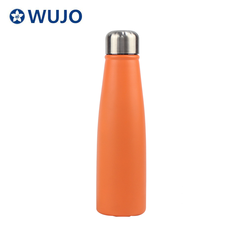Wujo Eye-catching Shining Stainless Steel Insulated Water Bottles