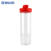 Wujo High Quality Transparent Sports Plastic Water Bottle