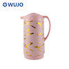 1L 1.9L New Style Simple Metal Glass Arabic Coffee Pot with Handle