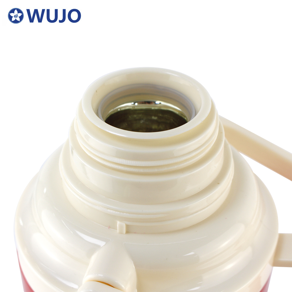 WUJO Cheap Wholesale Hot Water Tea Thermos 2L Glass Refill Plastic Vacuum Flask
