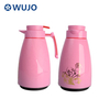 WUJO White Percolater Hot Tea Water Plastic Vacuum Flask Arabic Coffee Pot 