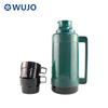 South American 1000ml 1800ml Plastic Tea Water Glass inside Flask Wholesale From WUJO