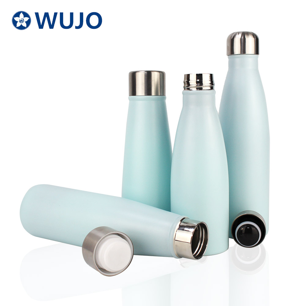 WUJO New Color Stainless Steel Cola Thermos Bottle 