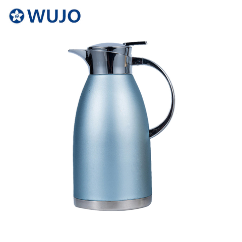 2 Liter 18 / 8 Vacuum Insulated Double Walled 304 Stainless Steel Coffee Thermos Flask