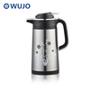 1L-1.9L Silver Glass Refill Stainless Steel Thermos Tea Coffee Pot