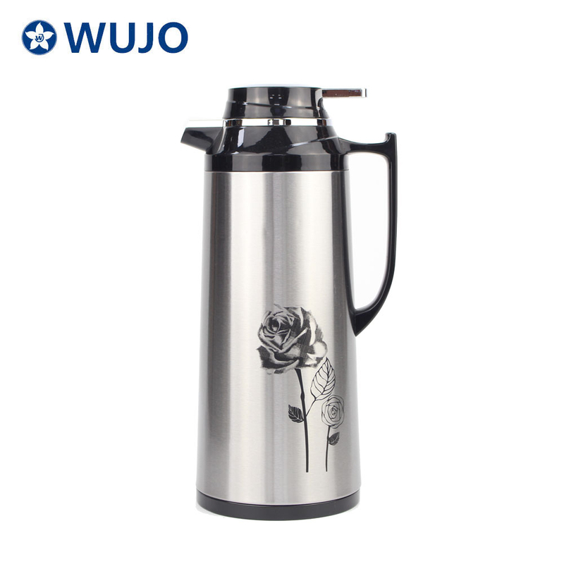 Wholesale Durable Stainless Steel Arbic Coffee Thermos with Glass Inner