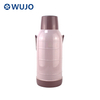 WUJO OEM ODM Hot Water Thermos Cheap Heavy Plastic Vacuum Flask with Glass Liner