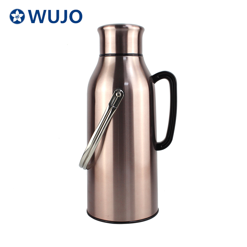 2L 3.2L Good Quality Thermal 24hr Stainless Steel Glass Refill Thermos Vacuum Flask