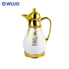 WUJO Luxury Arabic Style 1000ml Dallah Coffee Vacuum Tea Thermos
