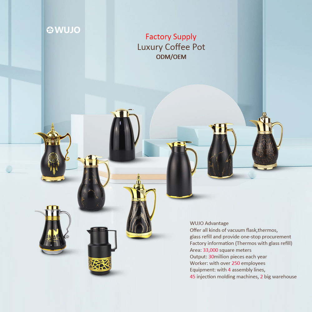 luxury thermal thermos tea vacuum arabic coffee pot 
