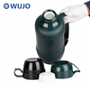 Three Cups Plastic Glass Lined 24hr Hot Cold Vacuum Flask & Thermos Manufacturer