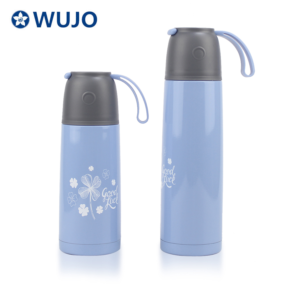 Wujo Portable Stainless Steel Insulated Water Bottle for Sports