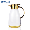 WUJO Marble Double Wall SS Tea Coffee Pot 