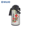 3L Good Price Pump Dispenser Tea Water Thermal Thermos Glass Refill Metal Air Coffee Pot