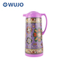 1L 1.9L New Style Simple Metal Glass Arabic Coffee Pot with Handle