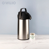WUJO 24hr Hot Water Tea Carafe Stainless Steel Coffee 3l Thermos with Glass Inside