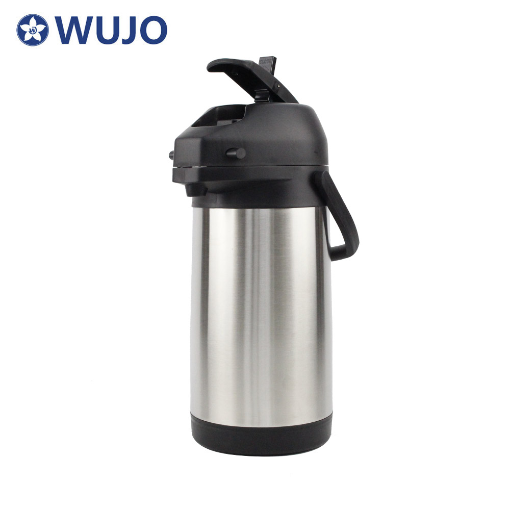 Manufacturer Airpot 24hr Hot Cold Water Coffee Thermos with Pump Dispenser